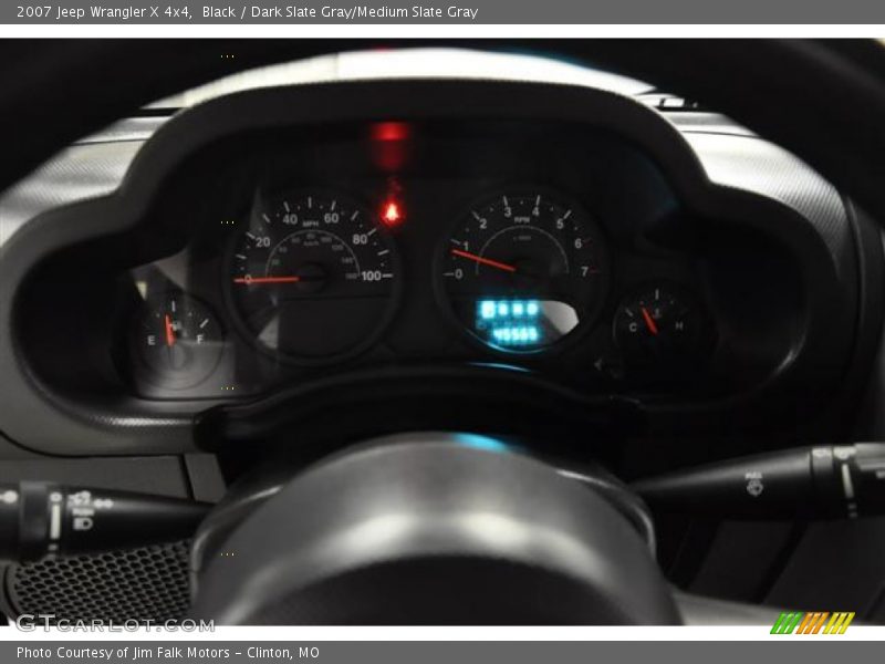Black / Dark Slate Gray/Medium Slate Gray 2007 Jeep Wrangler X 4x4