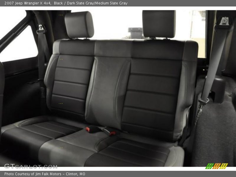 Black / Dark Slate Gray/Medium Slate Gray 2007 Jeep Wrangler X 4x4