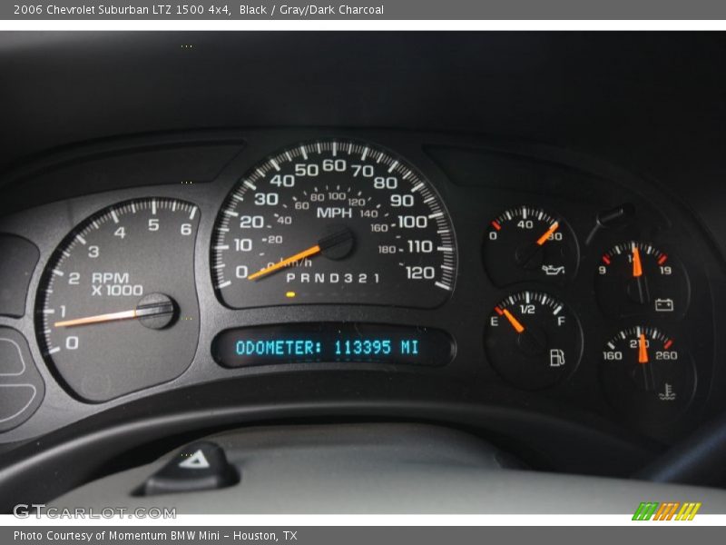 Black / Gray/Dark Charcoal 2006 Chevrolet Suburban LTZ 1500 4x4