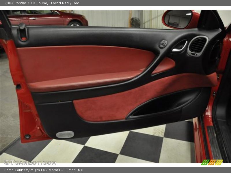 Torrid Red / Red 2004 Pontiac GTO Coupe