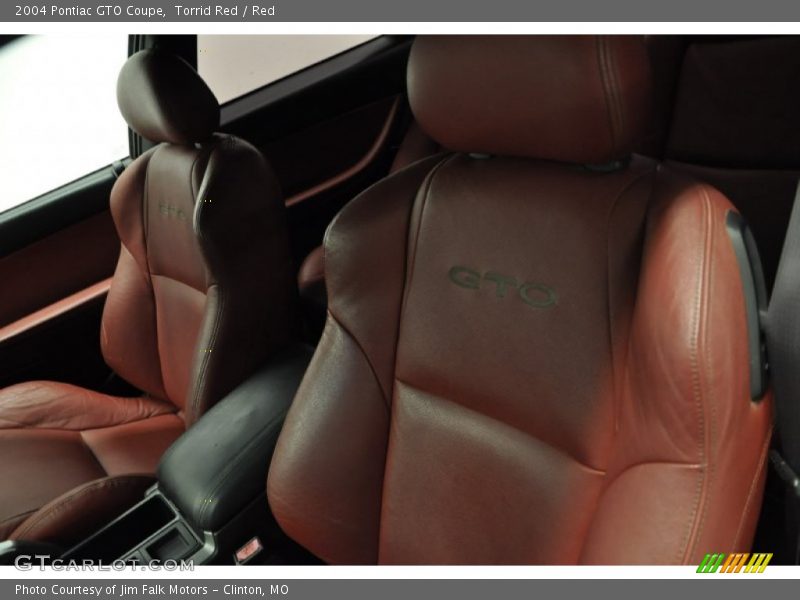 Torrid Red / Red 2004 Pontiac GTO Coupe