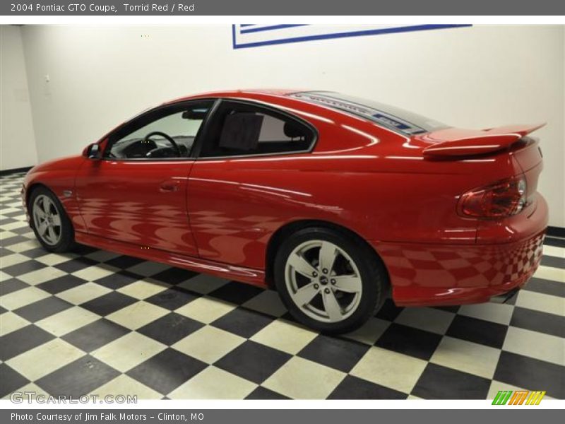 Torrid Red / Red 2004 Pontiac GTO Coupe