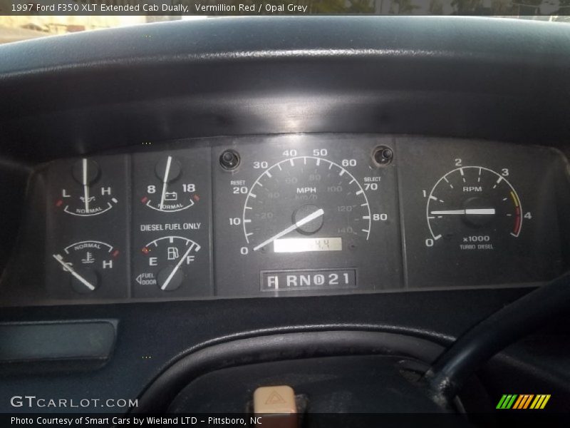  1997 F350 XLT Extended Cab Dually XLT Extended Cab Dually Gauges