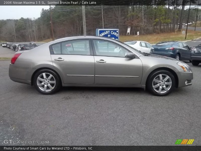 Spirited Bronze Pearl / Cafe Latte 2006 Nissan Maxima 3.5 SL