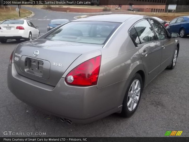 Spirited Bronze Pearl / Cafe Latte 2006 Nissan Maxima 3.5 SL