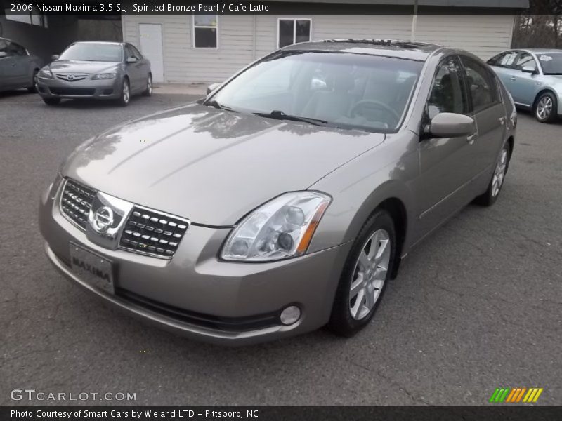 Spirited Bronze Pearl / Cafe Latte 2006 Nissan Maxima 3.5 SL