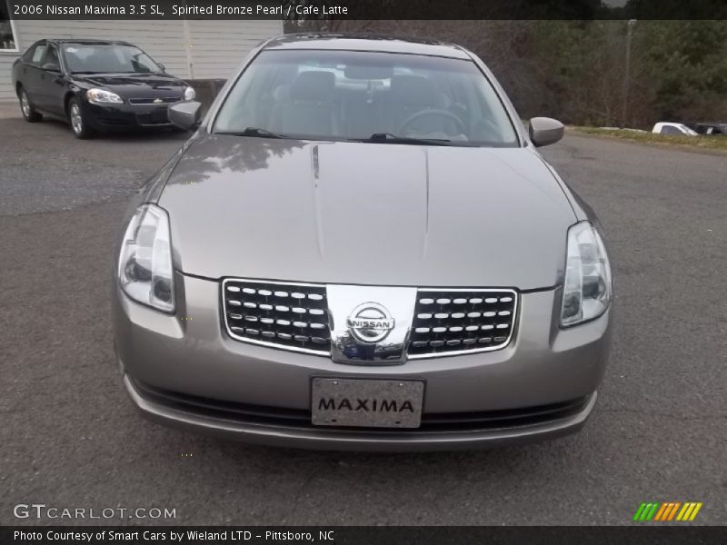 Spirited Bronze Pearl / Cafe Latte 2006 Nissan Maxima 3.5 SL