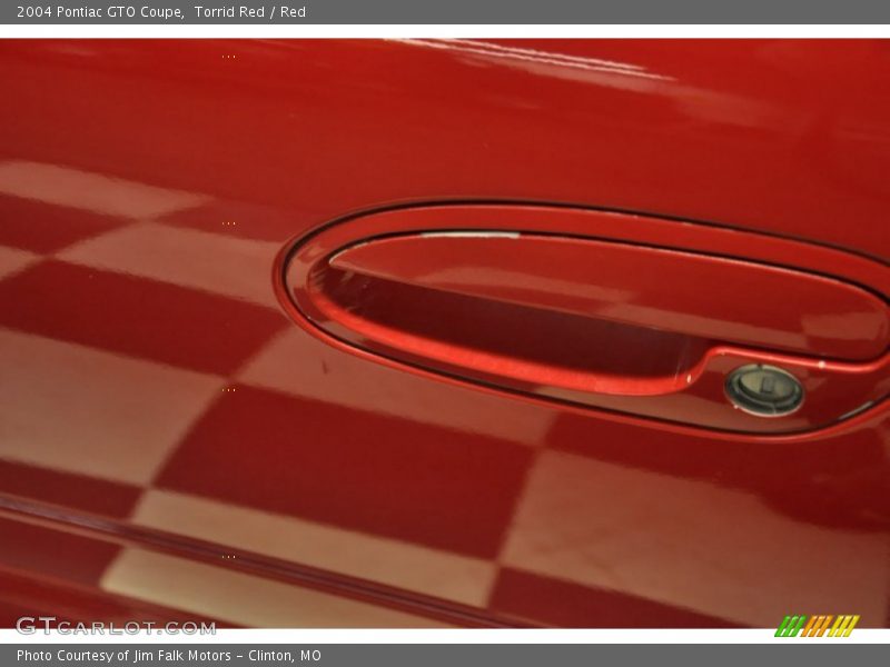 Torrid Red / Red 2004 Pontiac GTO Coupe