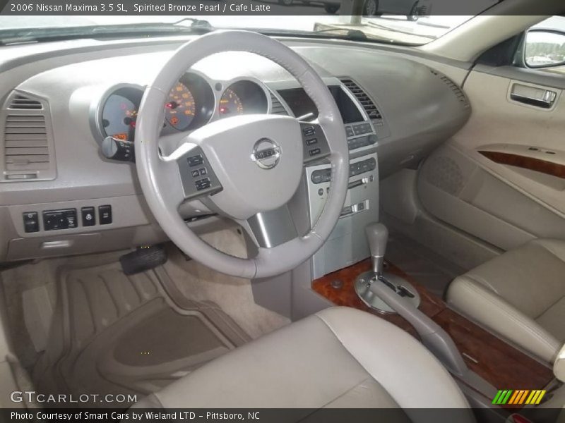 Spirited Bronze Pearl / Cafe Latte 2006 Nissan Maxima 3.5 SL