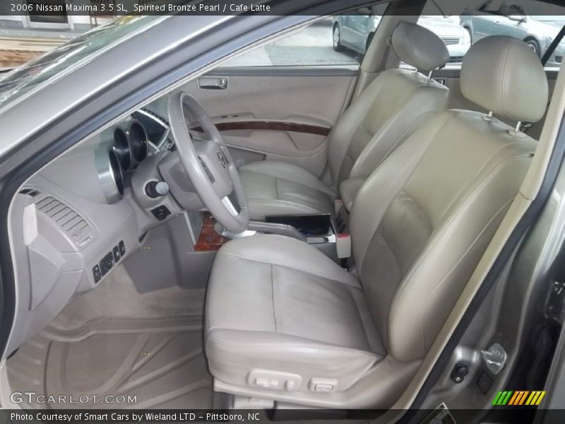 Spirited Bronze Pearl / Cafe Latte 2006 Nissan Maxima 3.5 SL