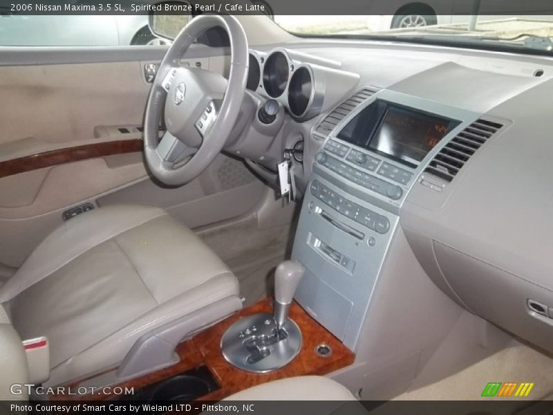 Spirited Bronze Pearl / Cafe Latte 2006 Nissan Maxima 3.5 SL