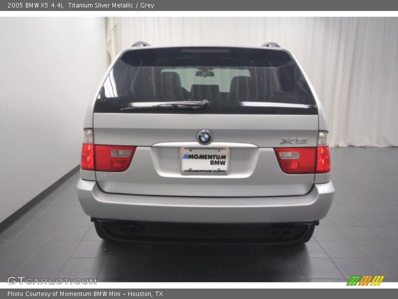 Titanium Silver Metallic / Grey 2005 BMW X5 4.4i