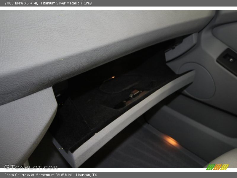 Titanium Silver Metallic / Grey 2005 BMW X5 4.4i
