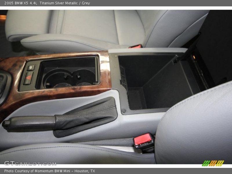Titanium Silver Metallic / Grey 2005 BMW X5 4.4i