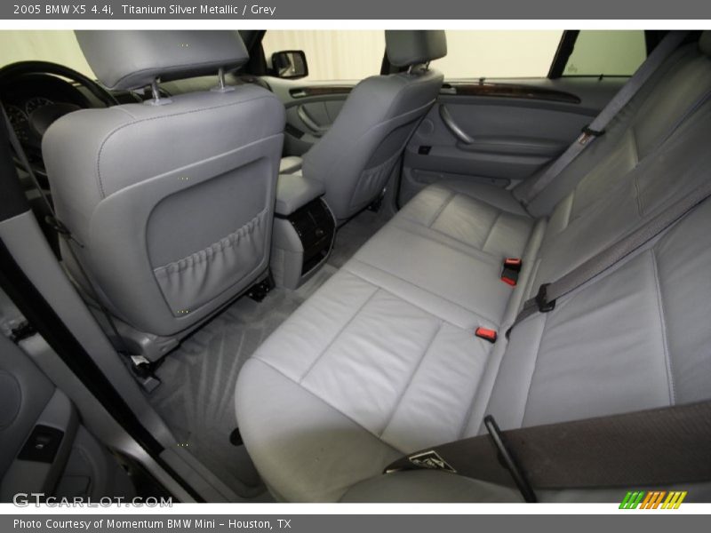 Titanium Silver Metallic / Grey 2005 BMW X5 4.4i