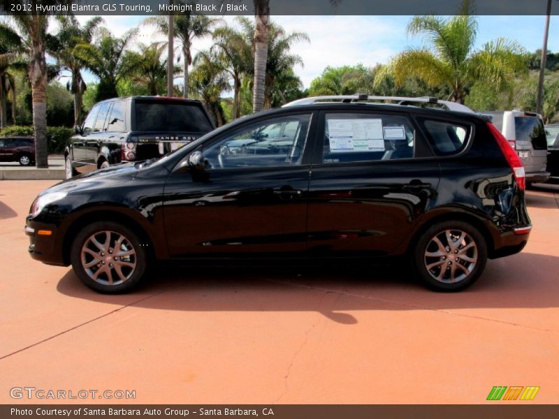 Midnight Black / Black 2012 Hyundai Elantra GLS Touring