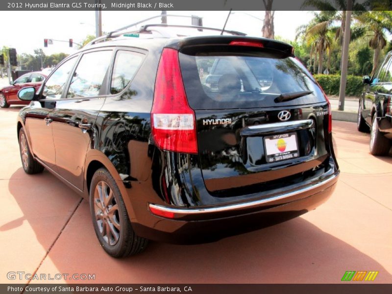 Midnight Black / Black 2012 Hyundai Elantra GLS Touring