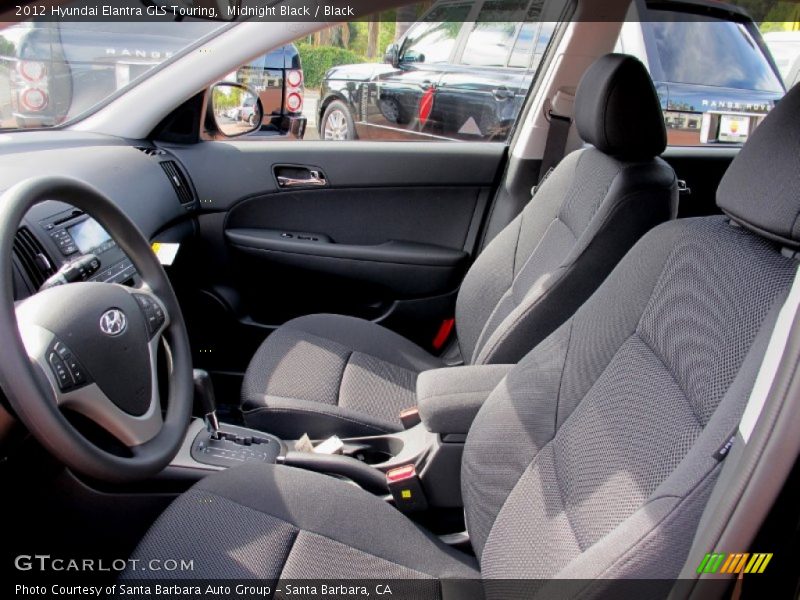 Midnight Black / Black 2012 Hyundai Elantra GLS Touring