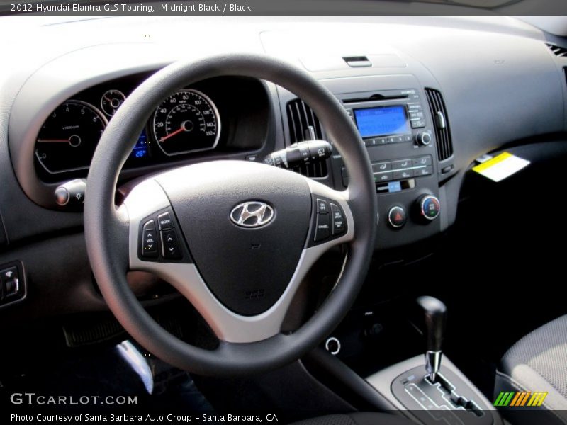 Midnight Black / Black 2012 Hyundai Elantra GLS Touring