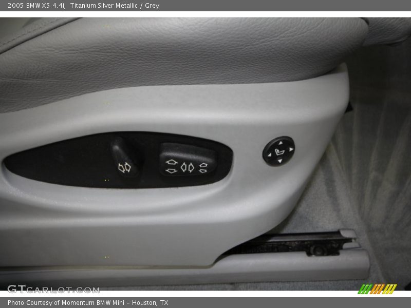 Titanium Silver Metallic / Grey 2005 BMW X5 4.4i