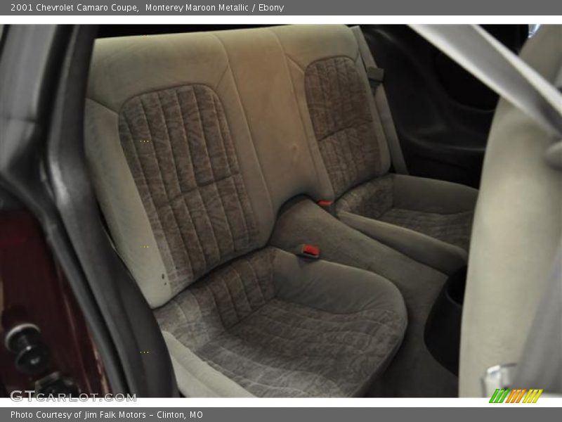 Rear Seat of 2001 Camaro Coupe