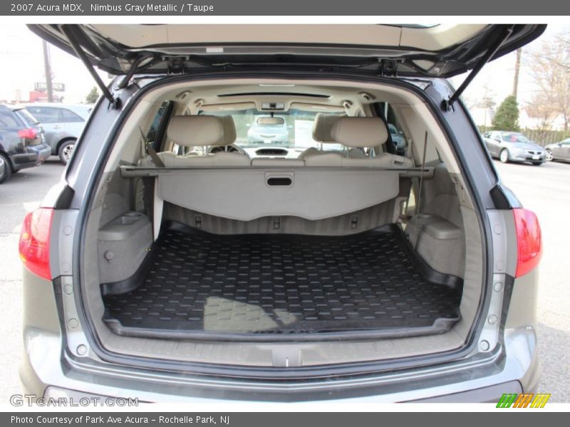 Nimbus Gray Metallic / Taupe 2007 Acura MDX