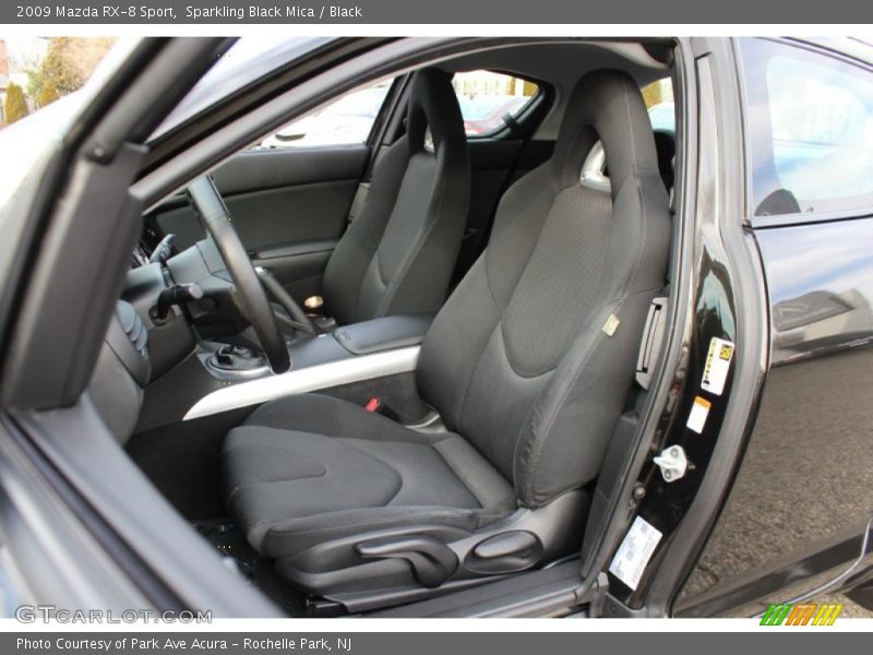 Front Seat of 2009 RX-8 Sport