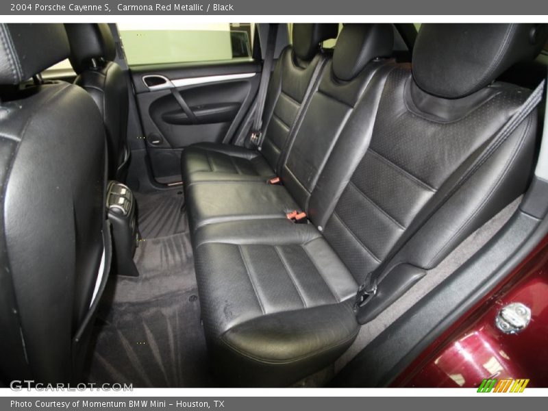 Carmona Red Metallic / Black 2004 Porsche Cayenne S