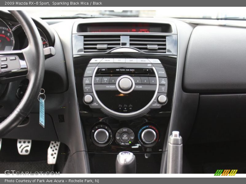 Sparkling Black Mica / Black 2009 Mazda RX-8 Sport