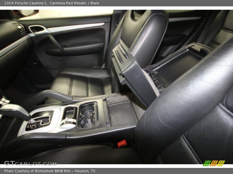 Carmona Red Metallic / Black 2004 Porsche Cayenne S