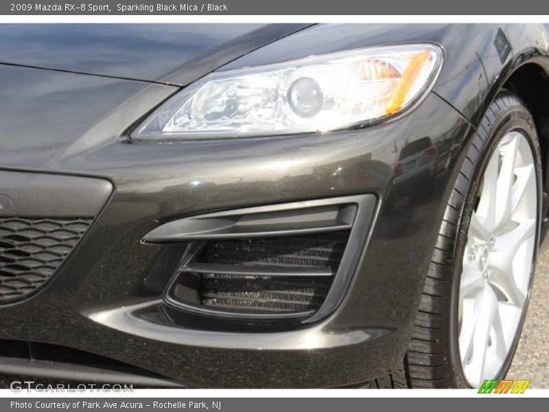 Sparkling Black Mica / Black 2009 Mazda RX-8 Sport