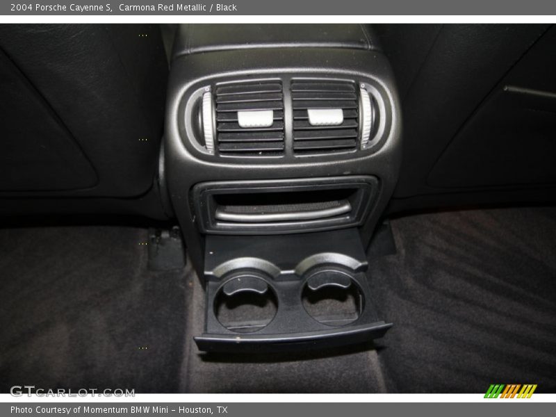 Carmona Red Metallic / Black 2004 Porsche Cayenne S