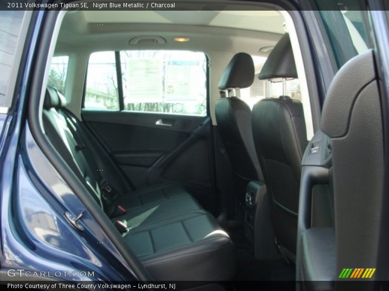 Night Blue Metallic / Charcoal 2011 Volkswagen Tiguan SE