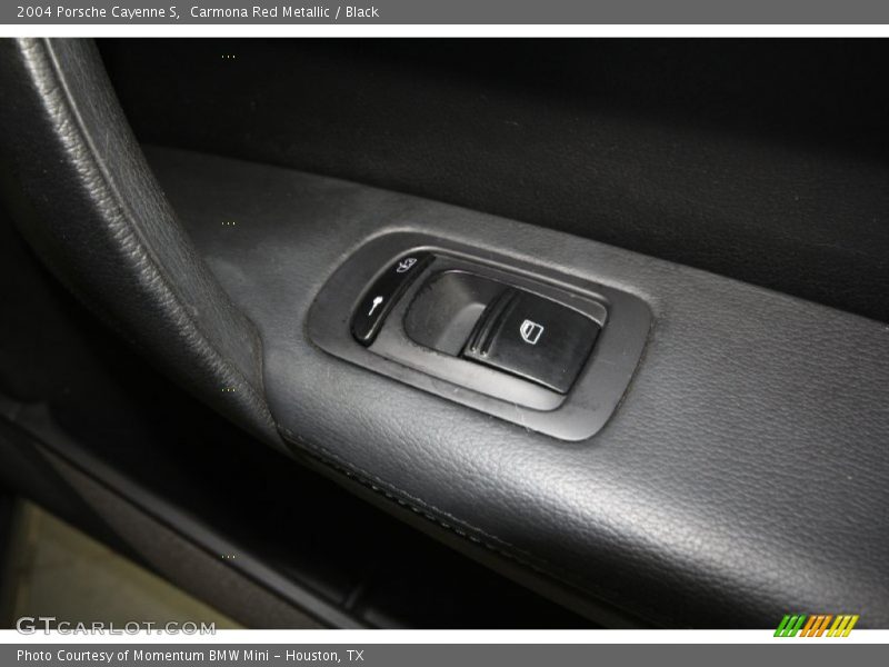 Carmona Red Metallic / Black 2004 Porsche Cayenne S