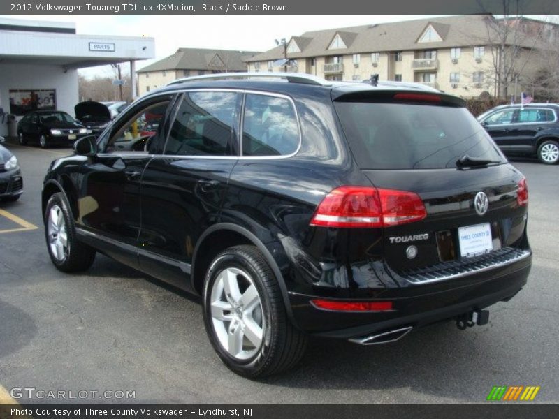 Black / Saddle Brown 2012 Volkswagen Touareg TDI Lux 4XMotion