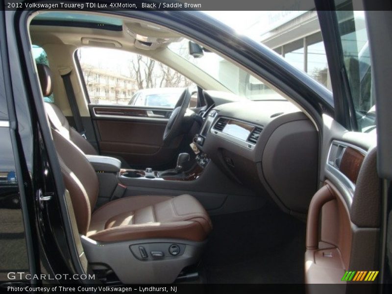 Black / Saddle Brown 2012 Volkswagen Touareg TDI Lux 4XMotion