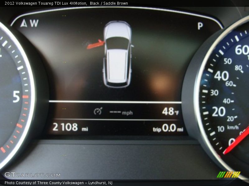 Black / Saddle Brown 2012 Volkswagen Touareg TDI Lux 4XMotion
