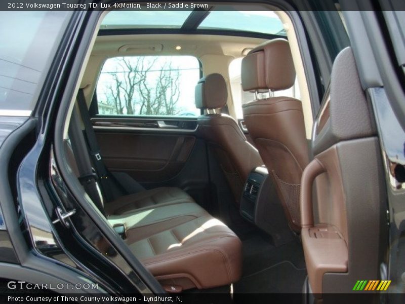 Black / Saddle Brown 2012 Volkswagen Touareg TDI Lux 4XMotion