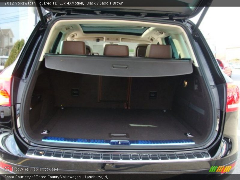 Black / Saddle Brown 2012 Volkswagen Touareg TDI Lux 4XMotion