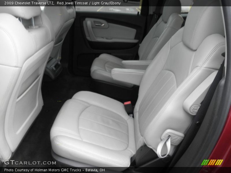 Red Jewel Tintcoat / Light Gray/Ebony 2009 Chevrolet Traverse LTZ
