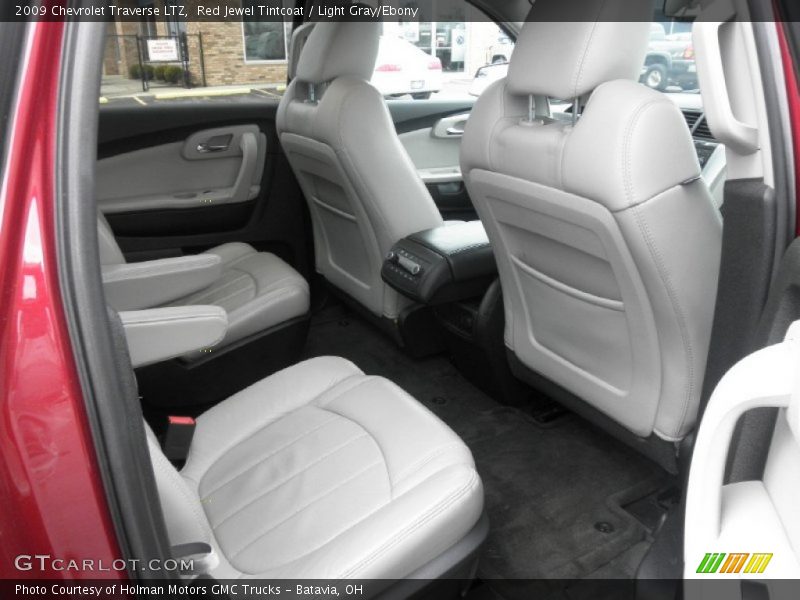 Red Jewel Tintcoat / Light Gray/Ebony 2009 Chevrolet Traverse LTZ