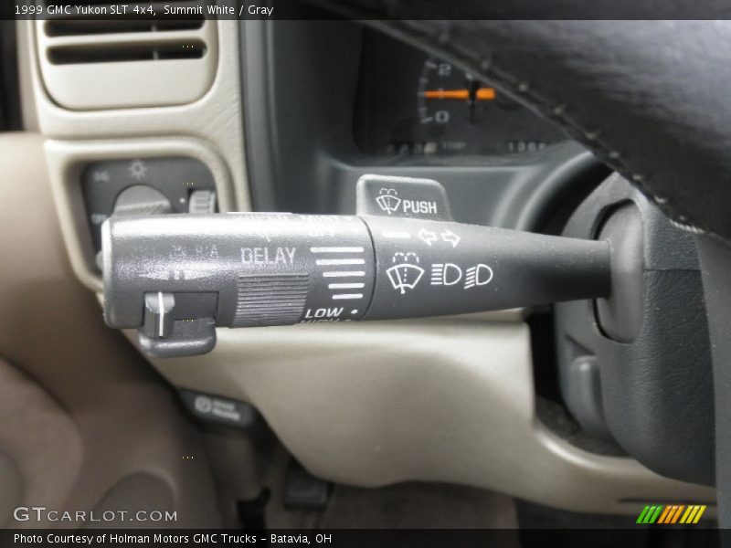 Summit White / Gray 1999 GMC Yukon SLT 4x4