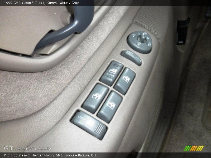 Summit White / Gray 1999 GMC Yukon SLT 4x4
