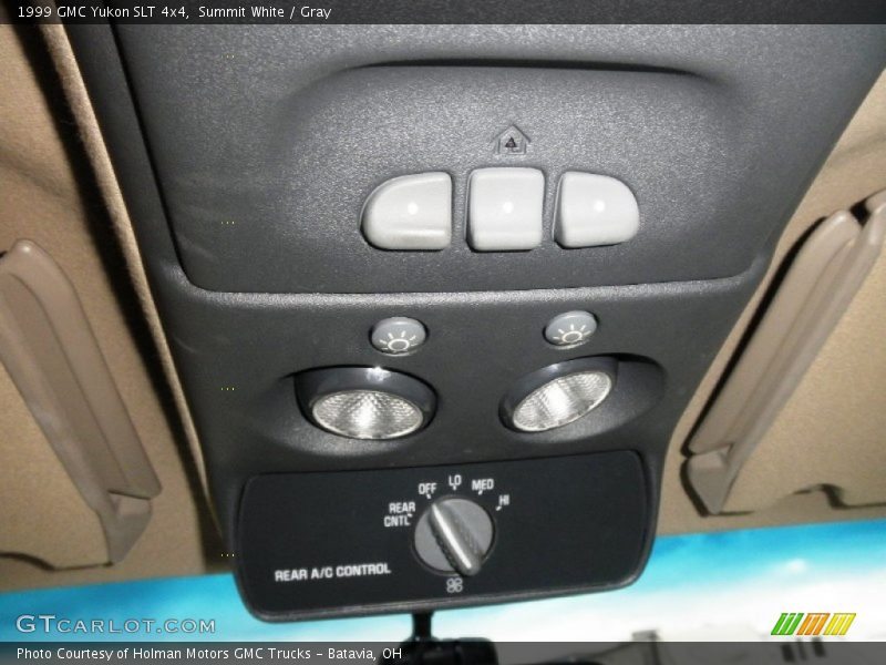 Summit White / Gray 1999 GMC Yukon SLT 4x4