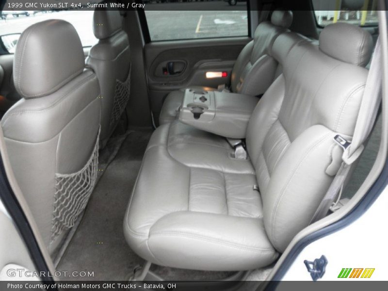 Summit White / Gray 1999 GMC Yukon SLT 4x4