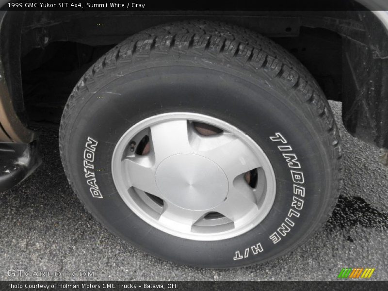 Summit White / Gray 1999 GMC Yukon SLT 4x4