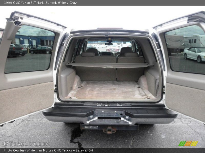 Summit White / Gray 1999 GMC Yukon SLT 4x4