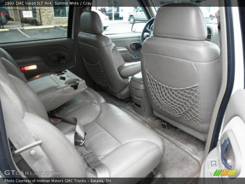 Summit White / Gray 1999 GMC Yukon SLT 4x4