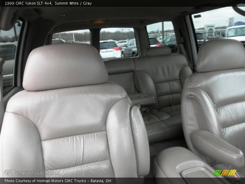 Summit White / Gray 1999 GMC Yukon SLT 4x4