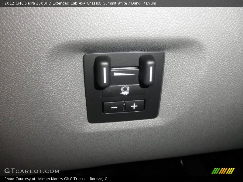 Summit White / Dark Titanium 2012 GMC Sierra 2500HD Extended Cab 4x4 Chassis